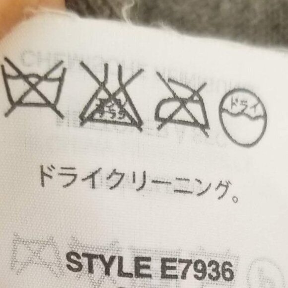 J. Crew Heather Gray Lightweight Merino Wool Cotton Knit Long Sleeve Sweater XS - Picture 12 of 13